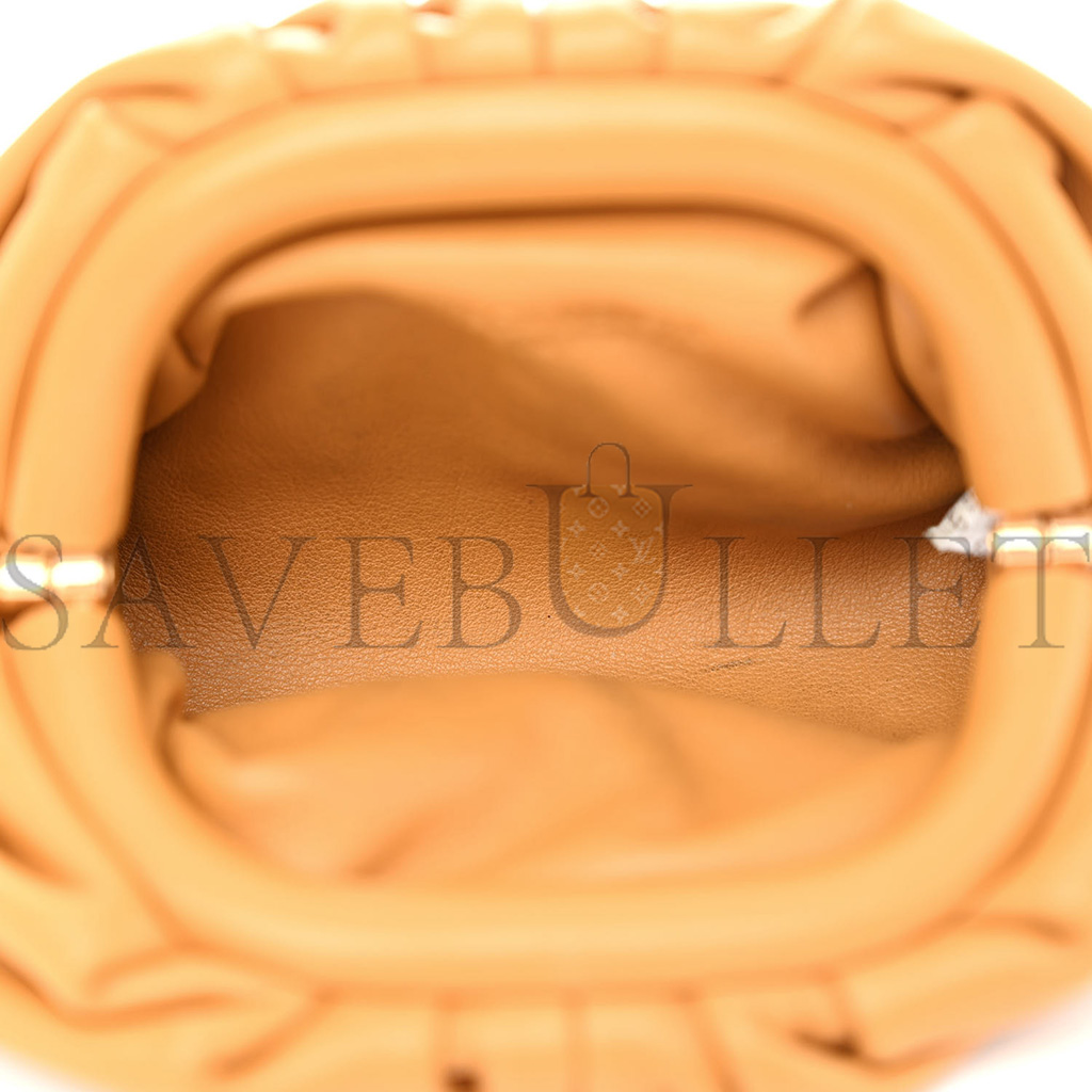 bo*te*ga Ve*ne*ta butter calfskin coin purse ocra  (13*8*4cm)