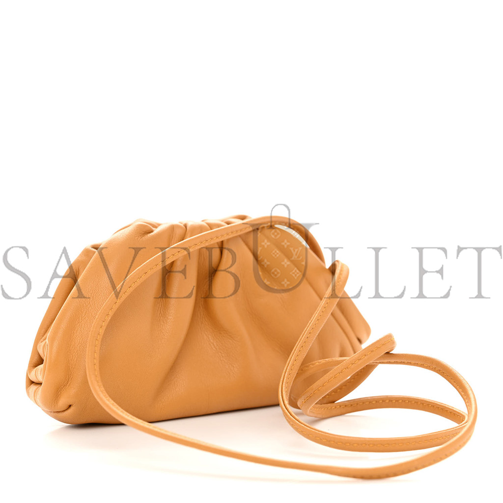 bo*te*ga Ve*ne*ta butter calfskin coin purse ocra  (13*8*4cm)