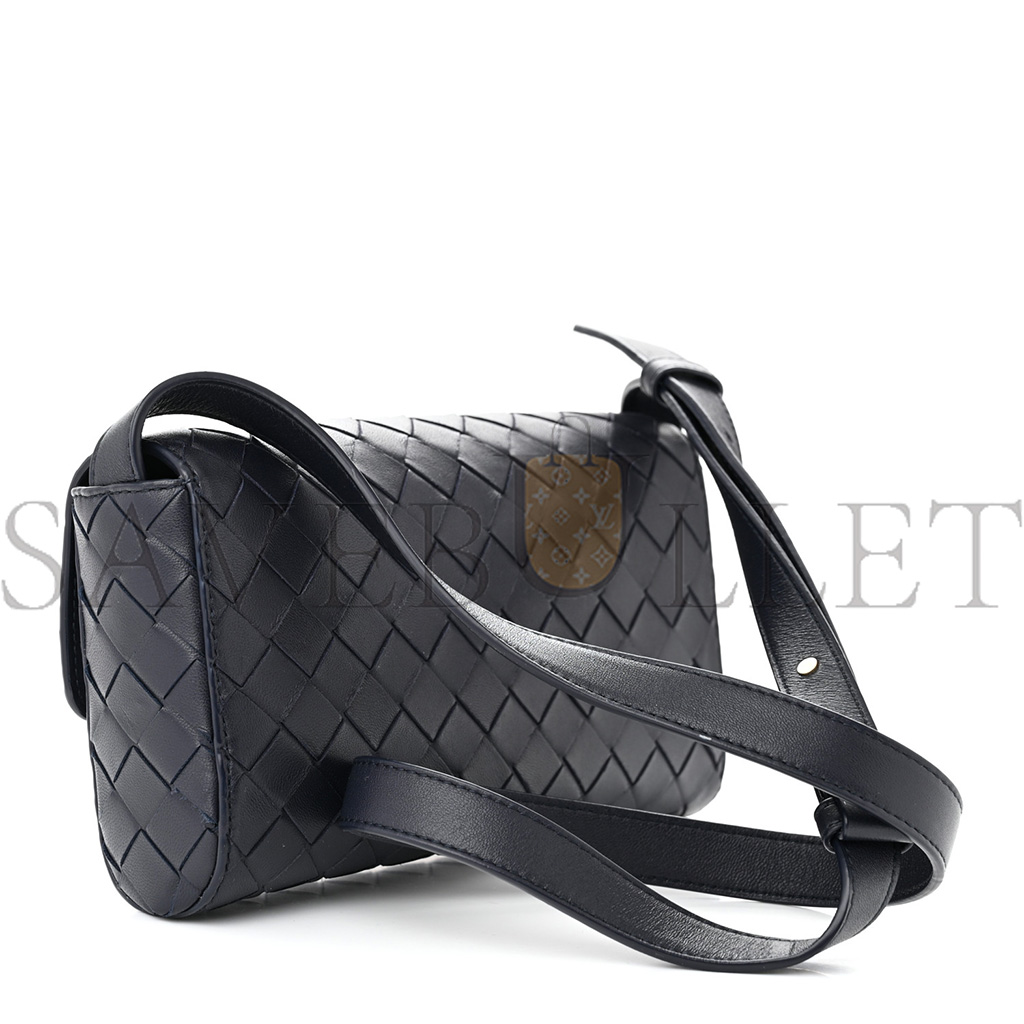 bo*te*ga Ve*ne*ta nappa intrecciato mini andiamo crossbody bag space  (22*13*5cm)