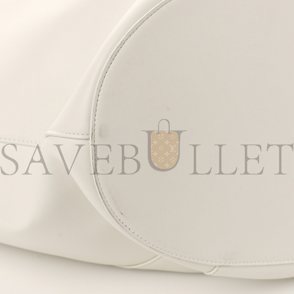 bo*te*ga Ve*ne*ta french calfskin large basket tote white  (44*37*22cm)