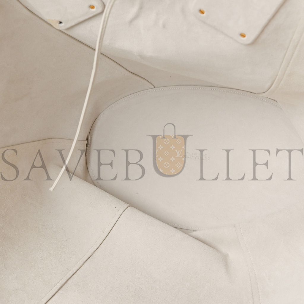 bo*te*ga Ve*ne*ta french calfskin large basket tote white  (44*37*22cm)