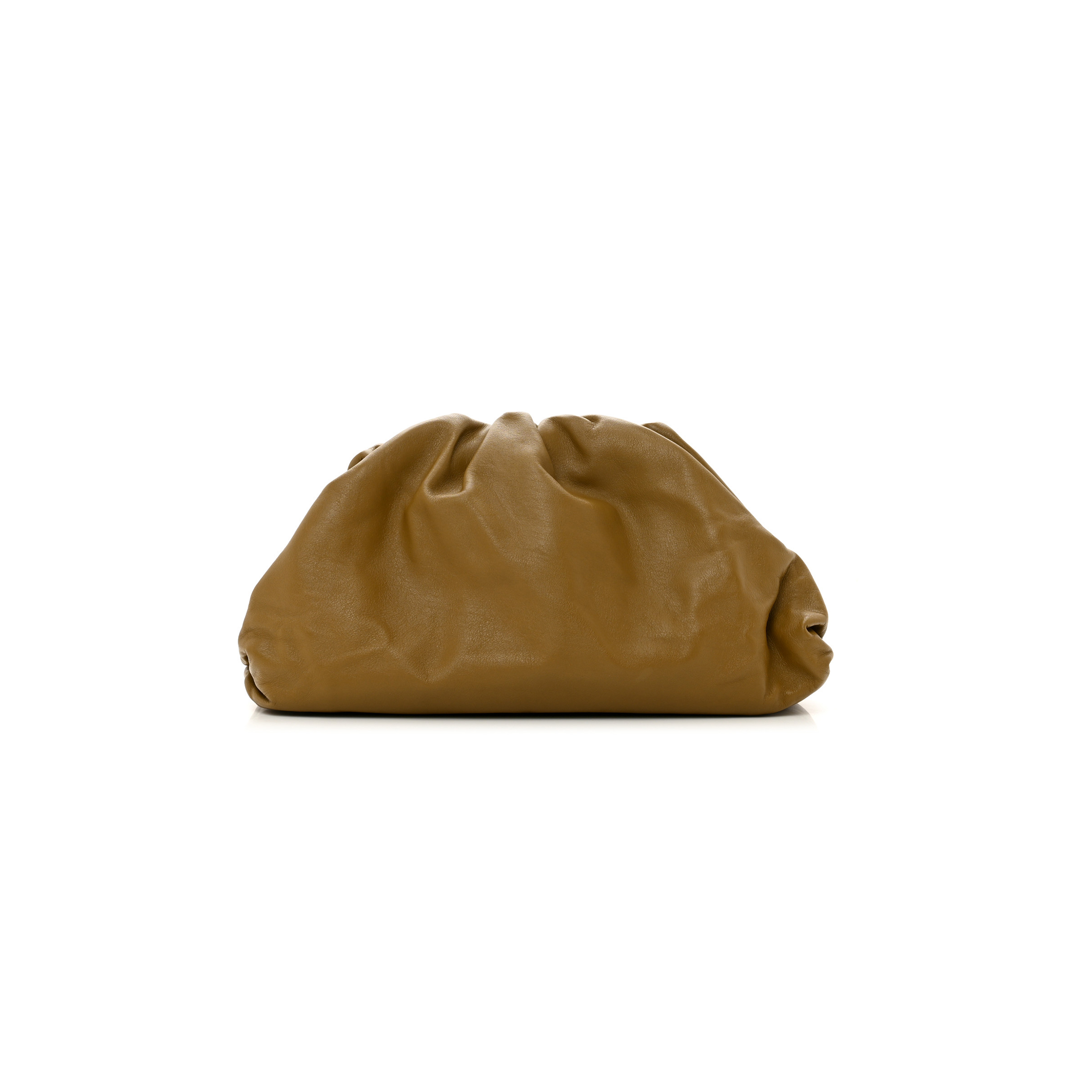 bo*te*ga Ve*ne*ta smooth butter calf the pouch oversized clutch cammello  (38*19*9cm)