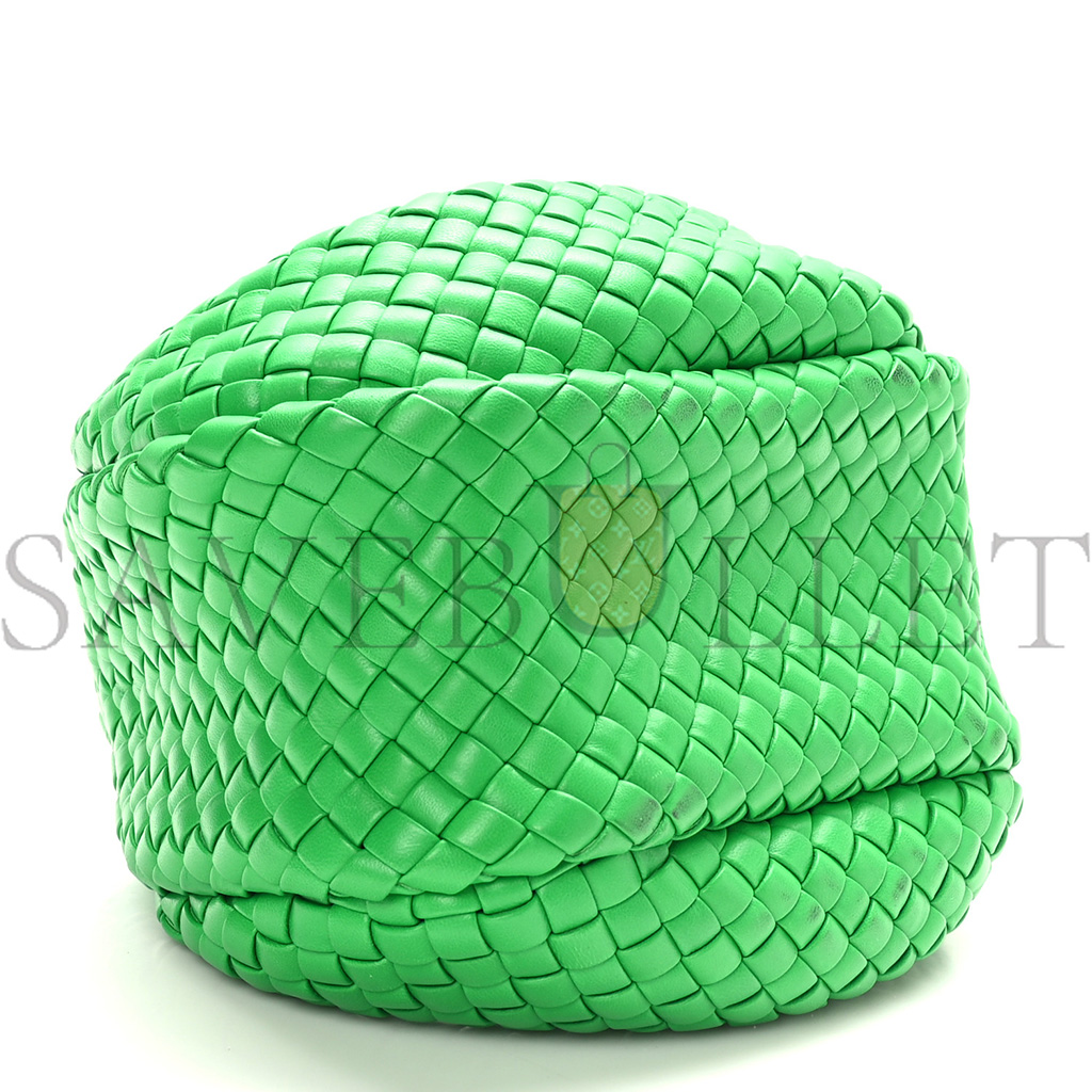 bo*te*ga Ve*ne*ta rubber padded intrecciato mini jodie parakeet  (25*15*8cm)