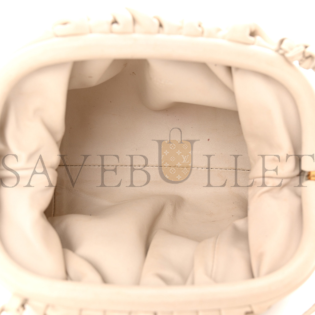 bo*te*ga Ve*ne*ta butter calfskin the mini pouch mist  (22*11*9cm)