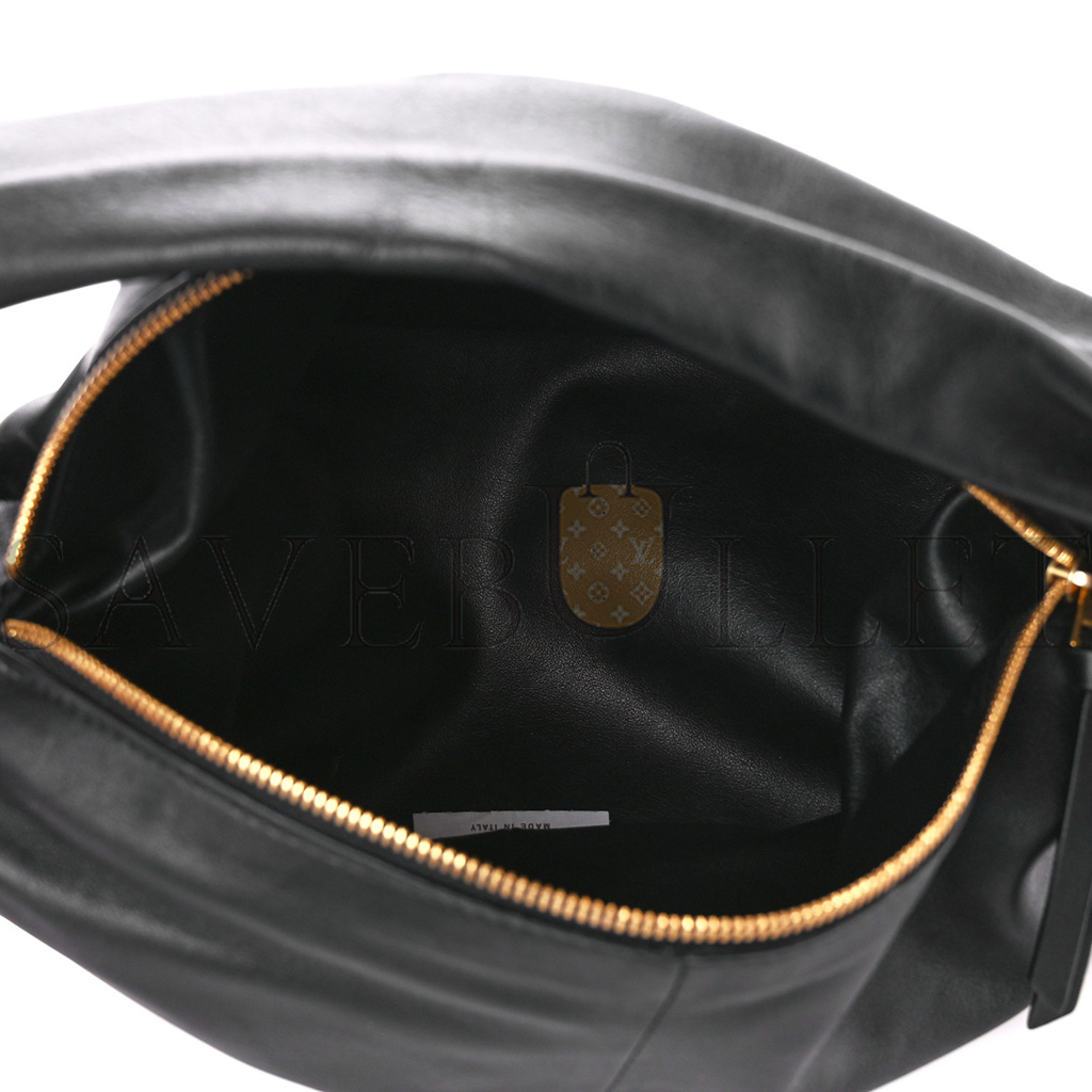 bo*te*ga Ve*ne*ta nappa mini double knot bag black  (25*16*13cm)
