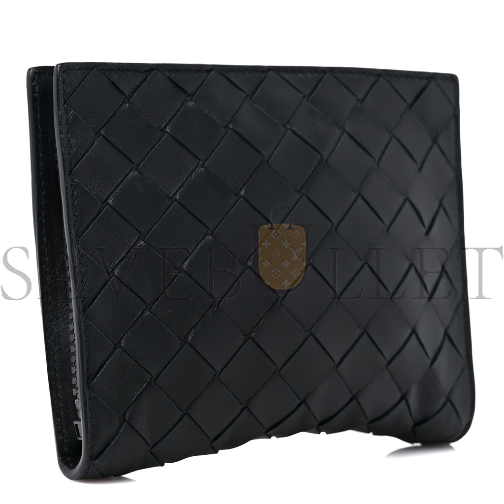 bo*te*ga Ve*ne*ta nylon nappa intrecciato convertible tote black  (28*25*1cm)
