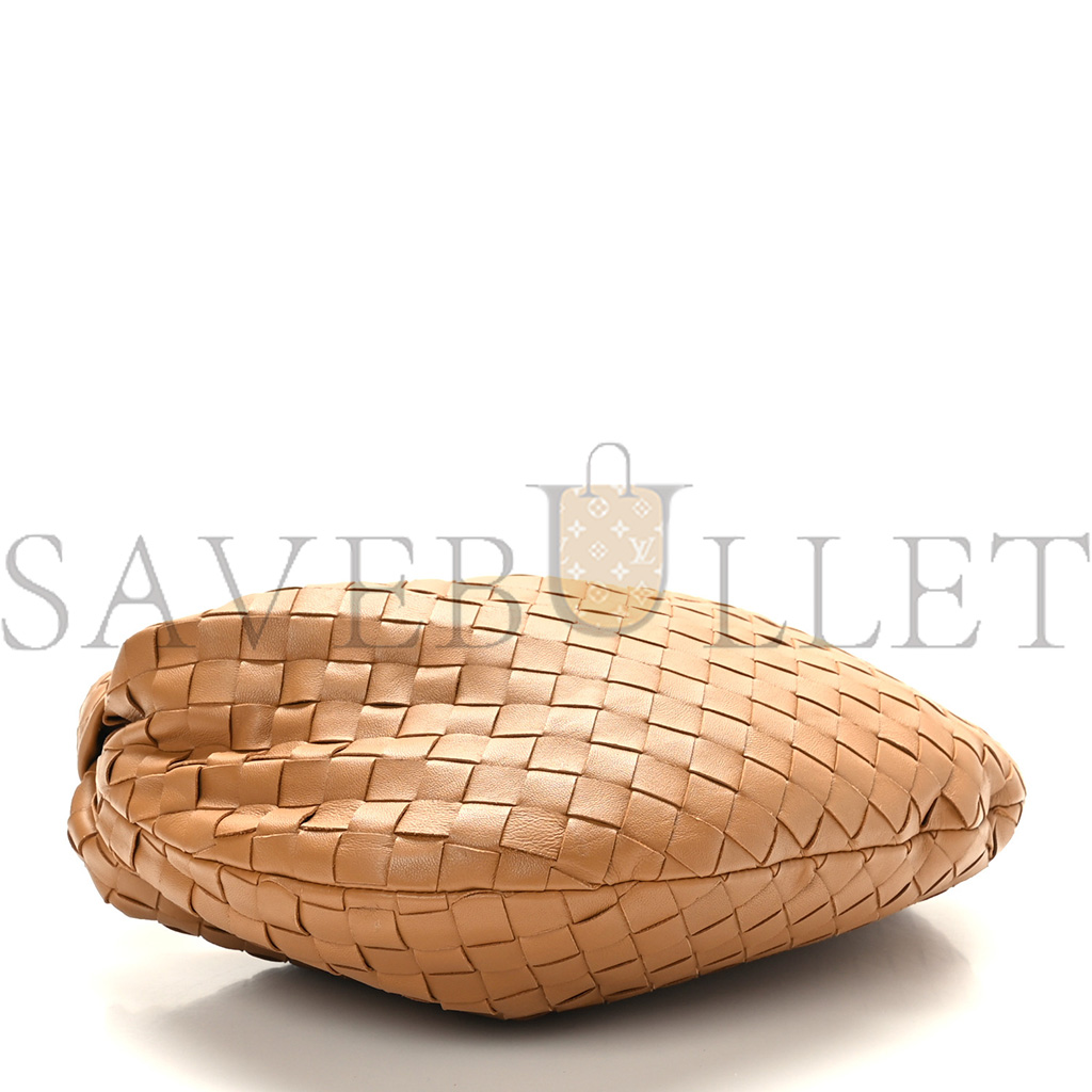 bo*te*ga Ve*ne*ta nappa intrecciato teen jodie hobo caramel  (33*20*6cm)