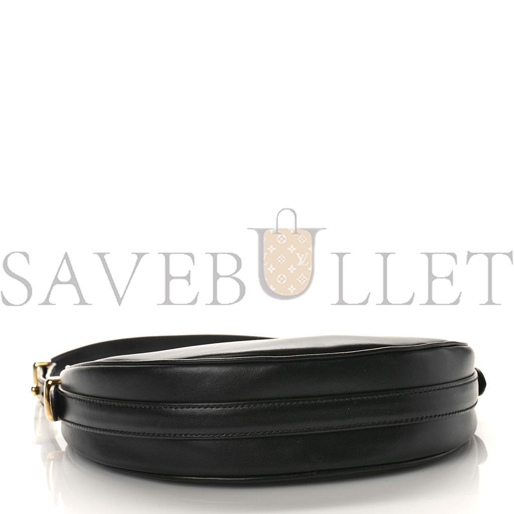 Pra*a nappa arque shoulder bag black (23*14*6cm)