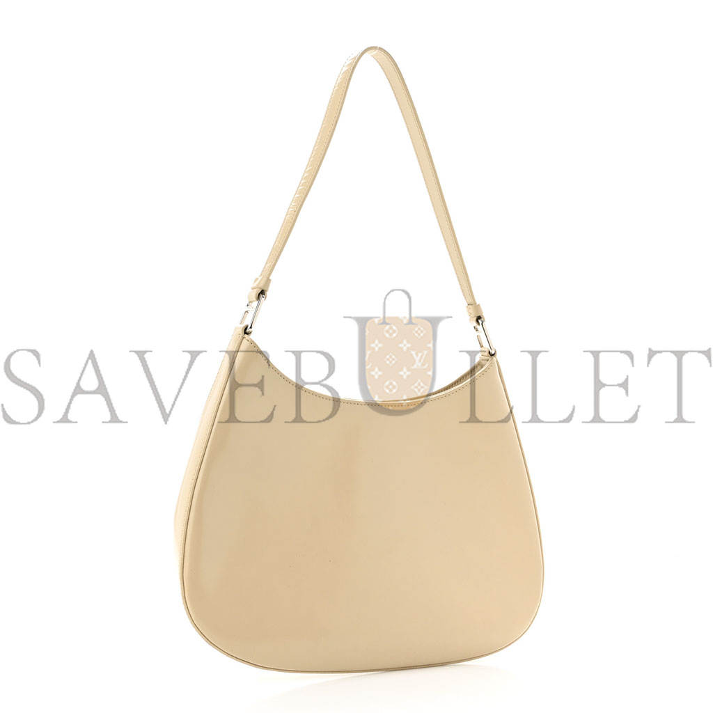 Pra*a spazzolato cleo shoulder bag deserto (27*23*5cm)