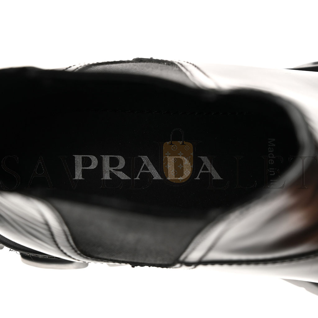 Pra*a spazzolato rois monolith chelsea 55mm ankle boots 39 black