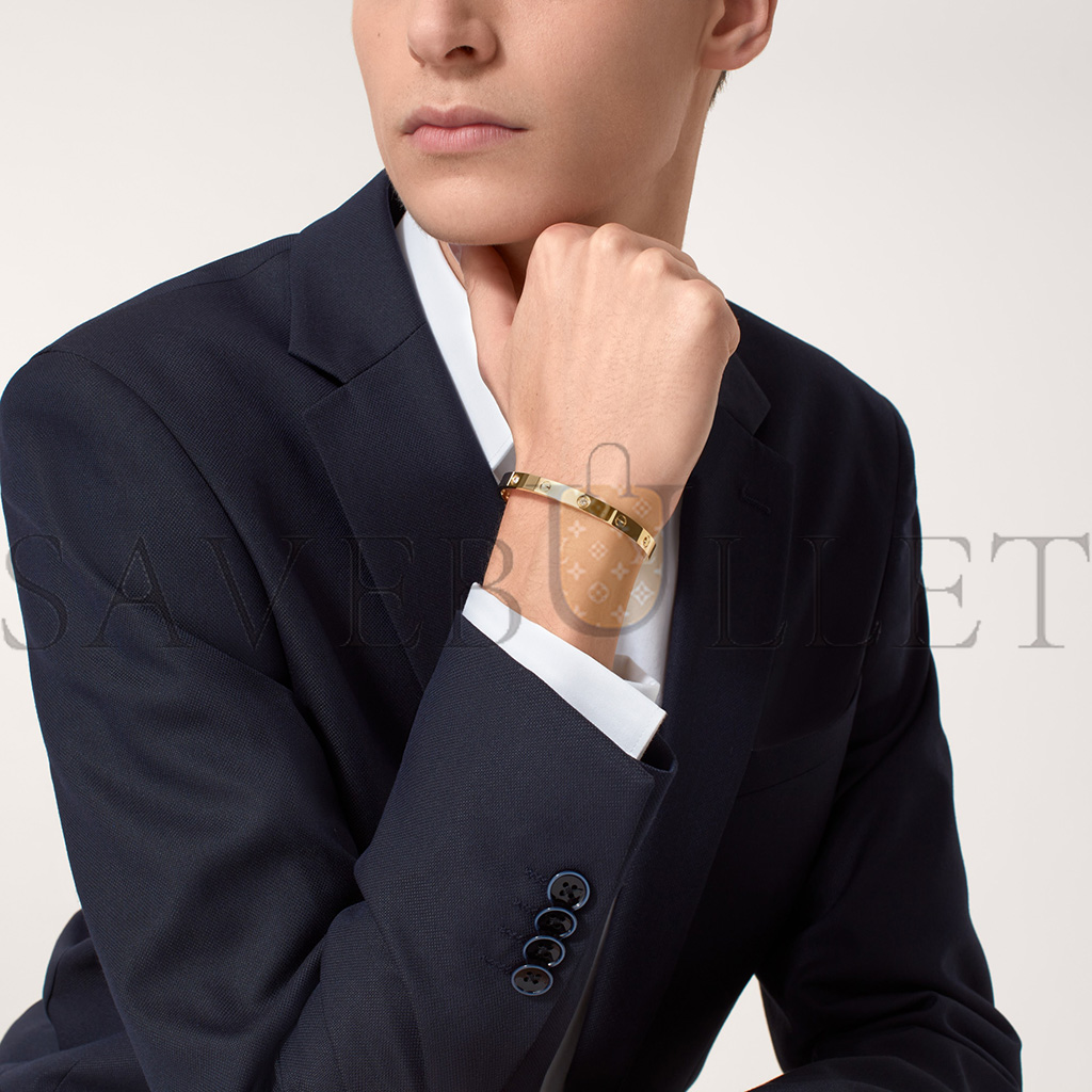 CARTIER LOVE BRACELET, 4 DIAMONDS B6070017