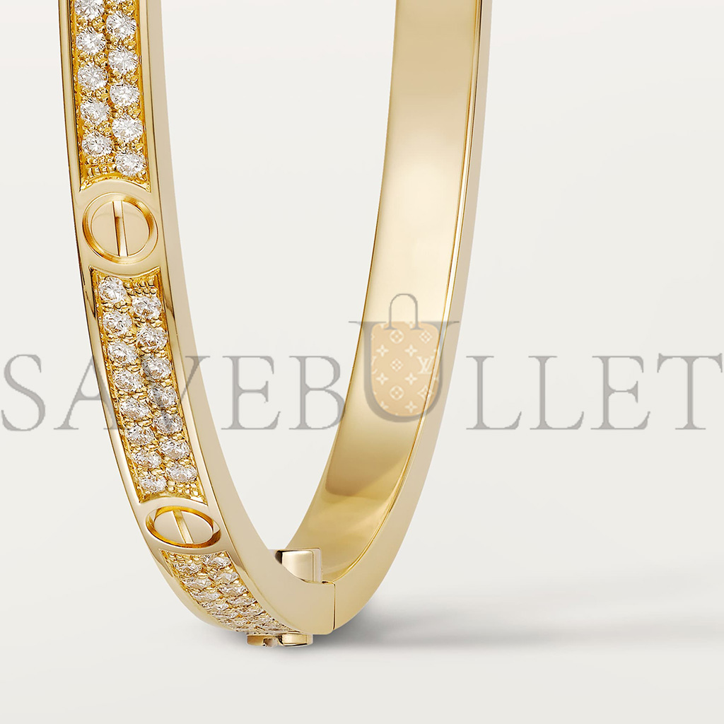 CARTIER LOVE BRACELET, SMALL MODEL, PAVED N6710617