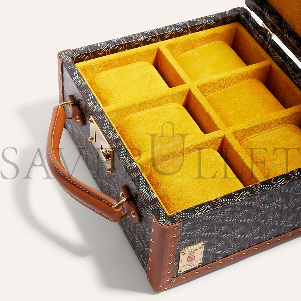Go*ard joux 6 watch case jouxmmt06ty01cl03o (22*20*12cm)