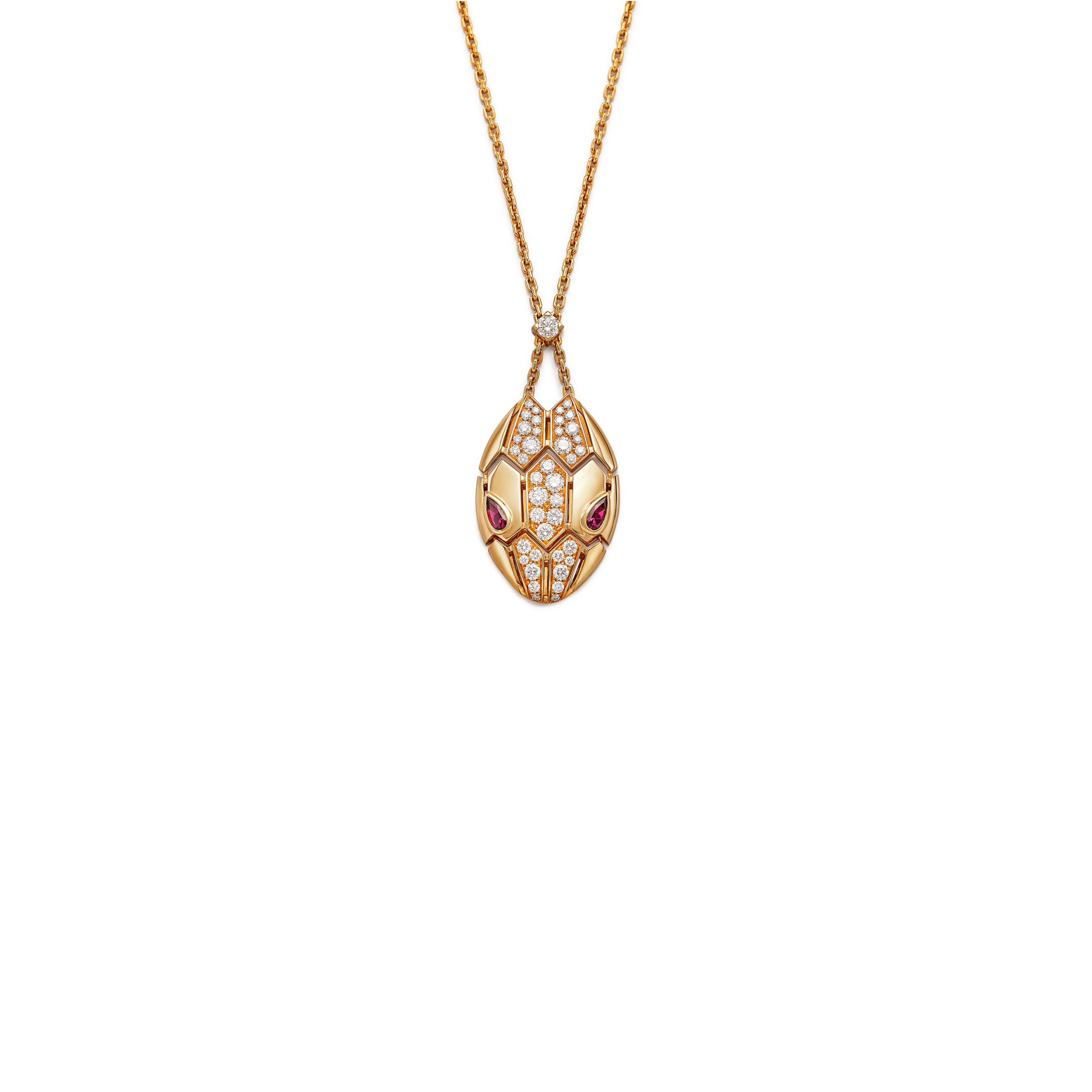 B*l*ai serpenti diamond pendent necklace