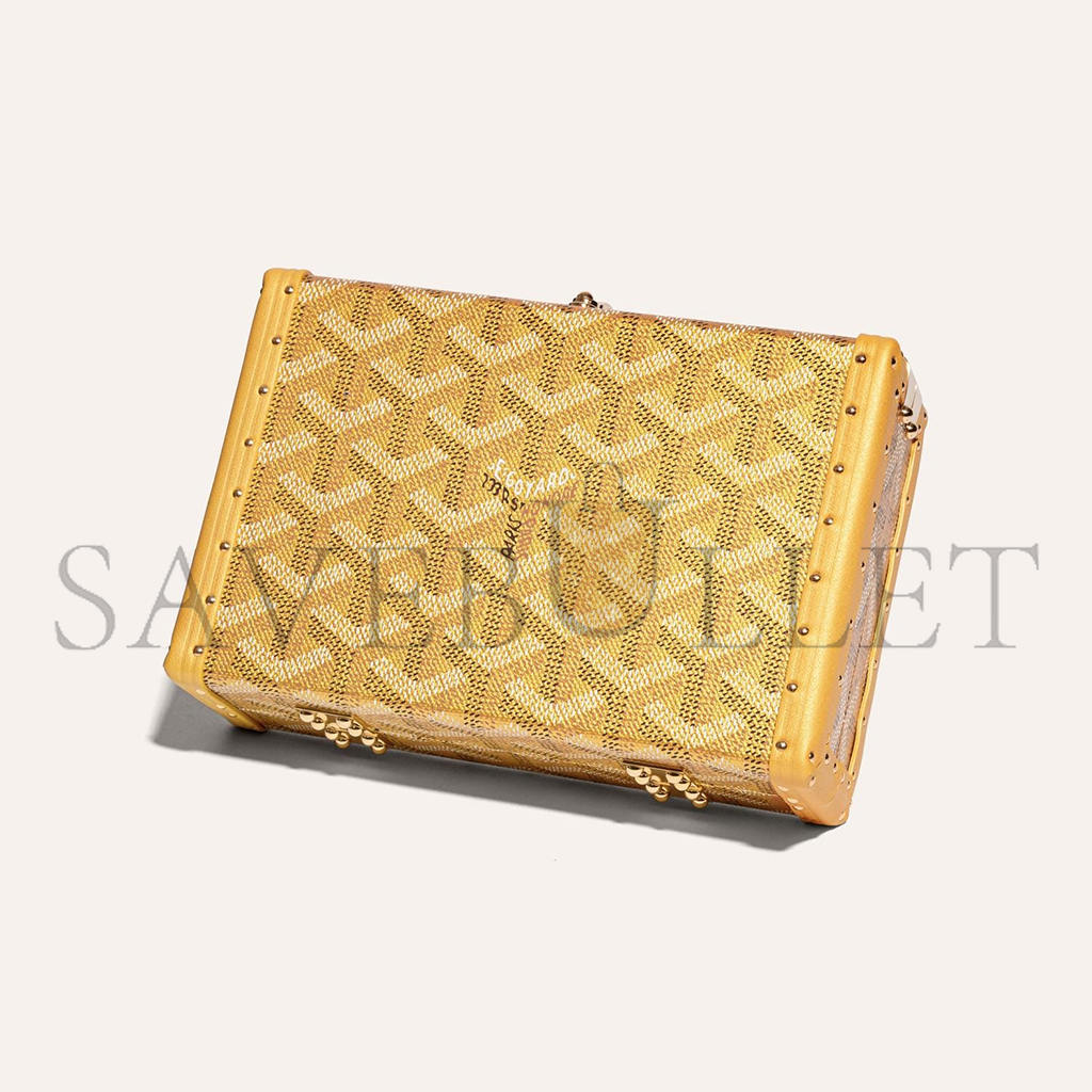 Go*ard minaudiÈre trunk bag mina55pmlty60cl60o (17*11.5*5.5cm)