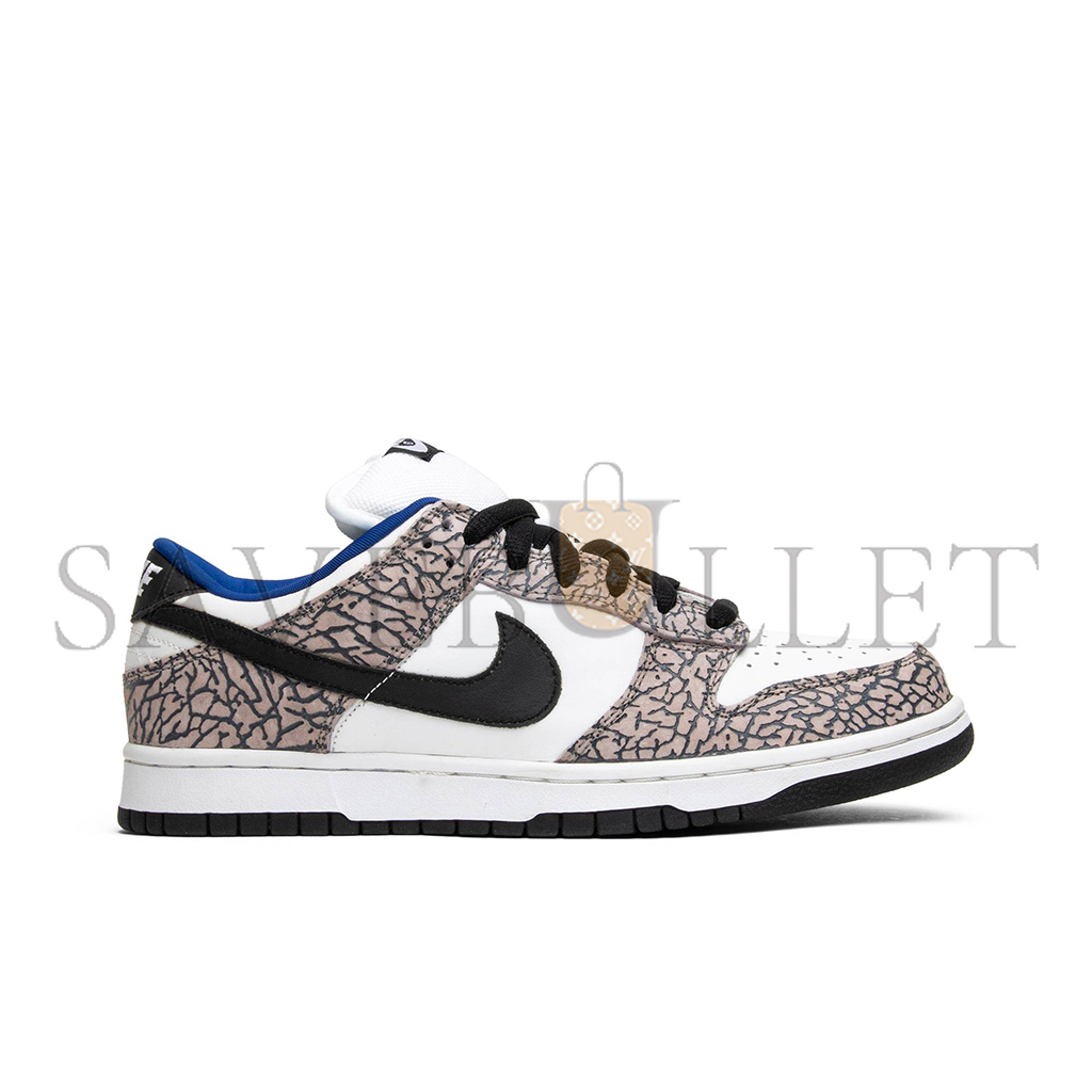 nike Sup*e × nike sb dunk low white cement 304292-001