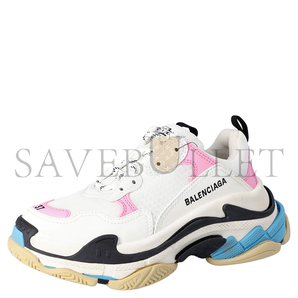 Ba*len*cia*ga triple s pink teal 524039w09om9054