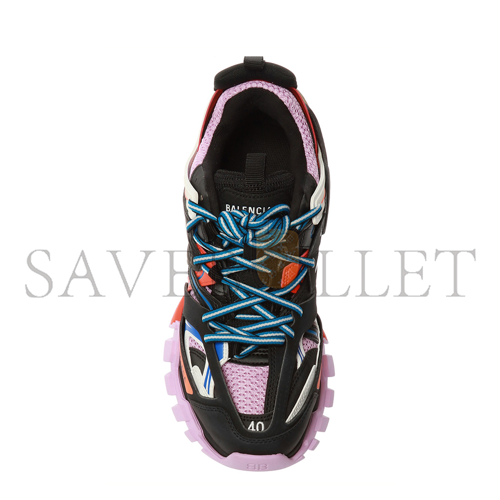Ba*len*cia*ga track trainersblack orange 542436w1gc11054