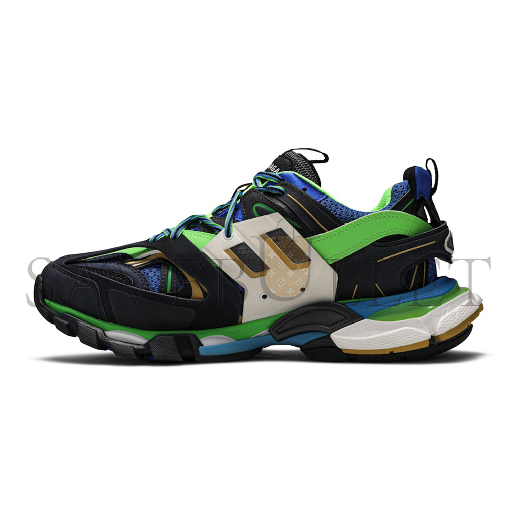 Ba*len*cia*ga track trainer black blue 542023w1gb11097
