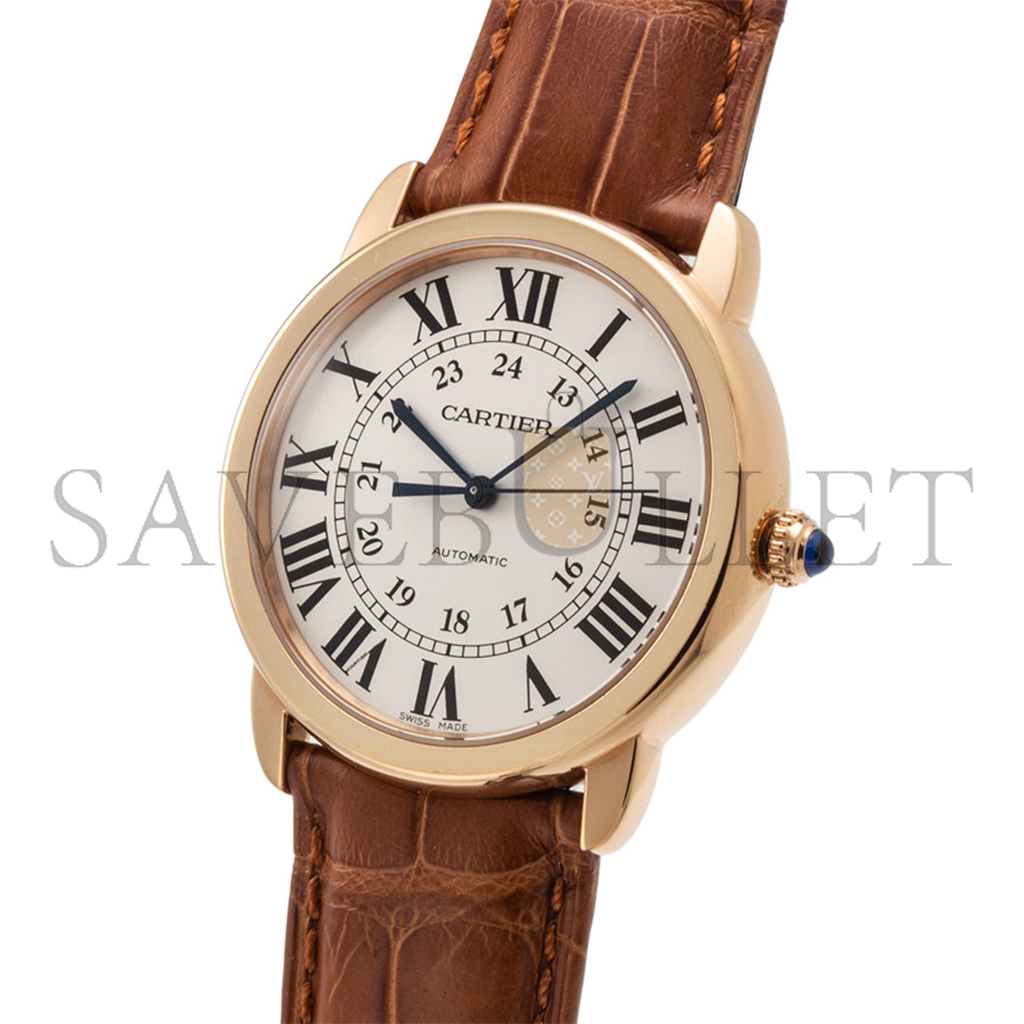 CARTIER RONDE SOLO ROSE GOLD WOMEN