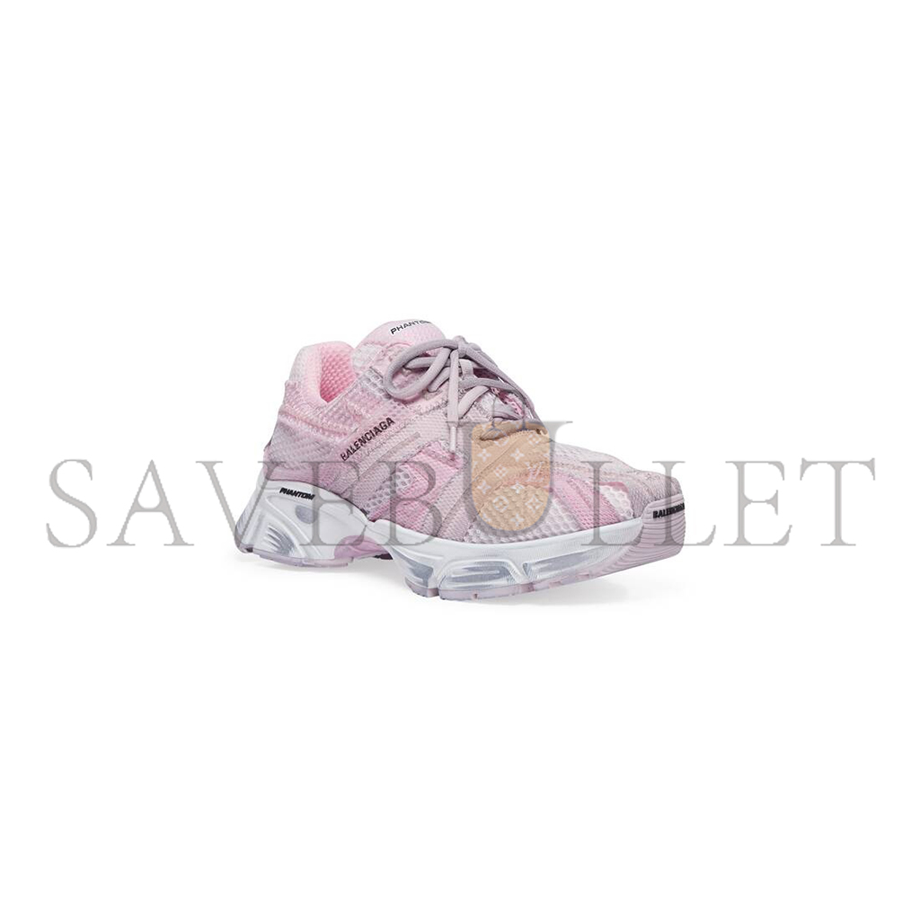 BAL*NC*AGA WOMEN'S PHANTOM SNEAKER WASHED IN PINK 679339W2E915390
