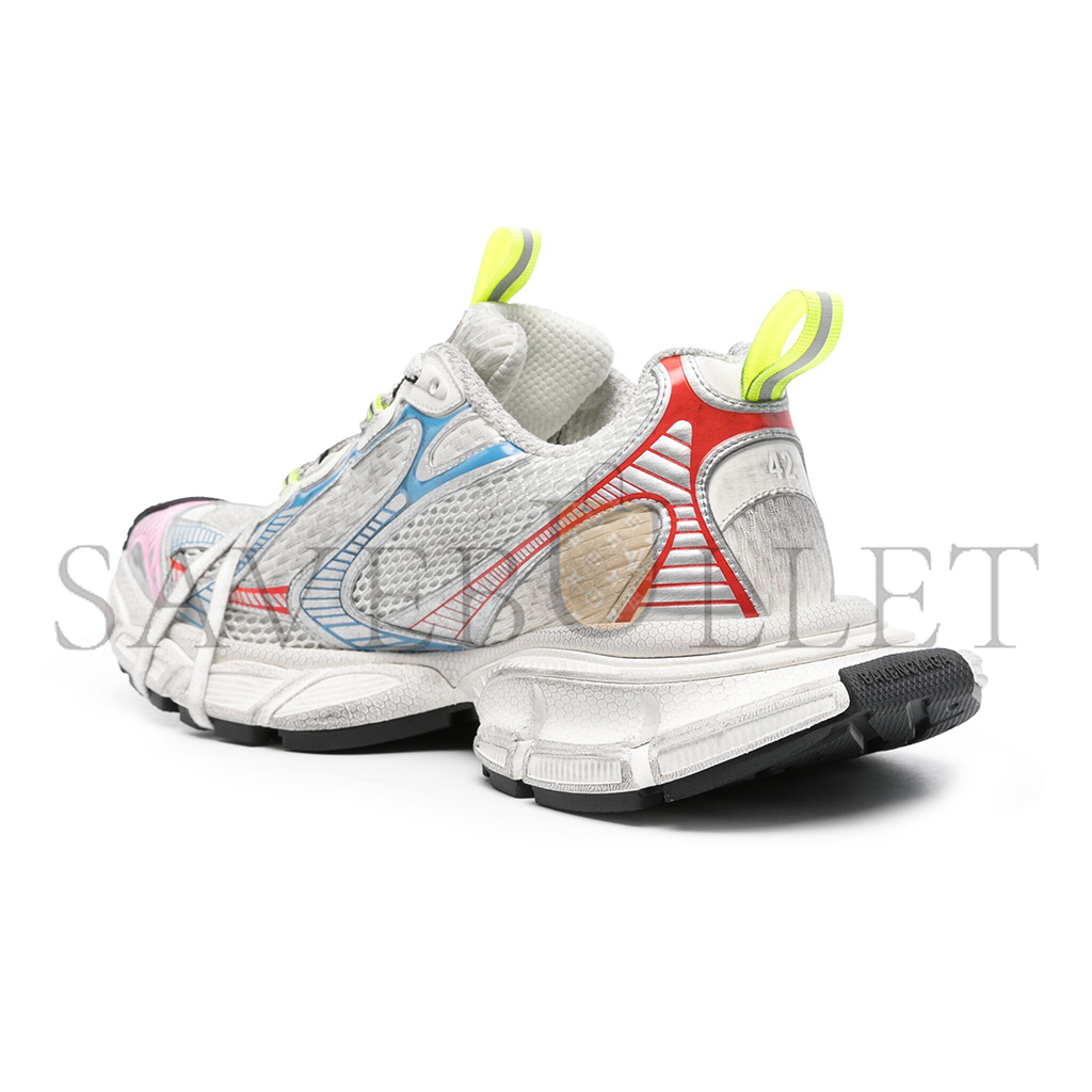 Ba*len*cia*ga wmns 3xl sneaker worn-out white blue red 734734w3xl59645