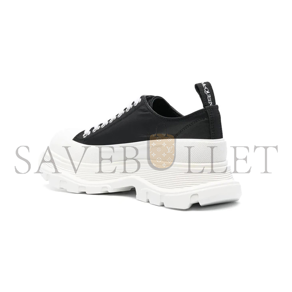 ALEXANDER MCQ*EEN TREAD SLICK LOW LACE UP GRAFFITI SHOES 708753W4RQ21041