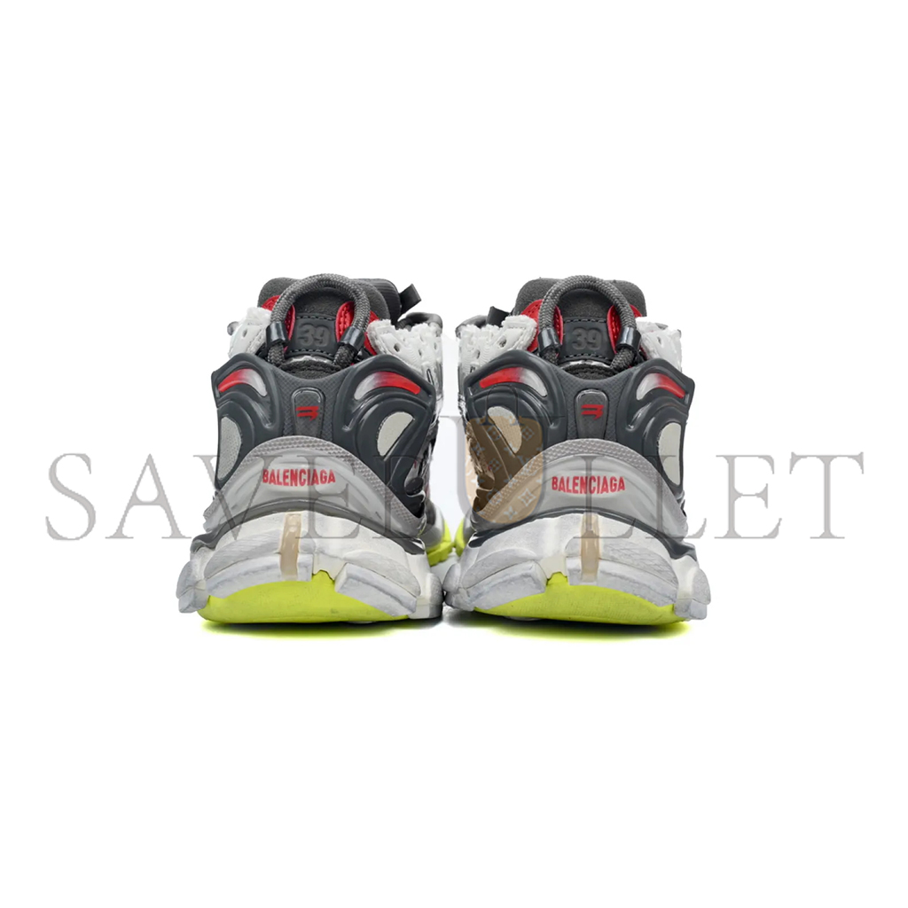 Ba*len*cia*ga runner black white red neon yellow 677402w3rb29167