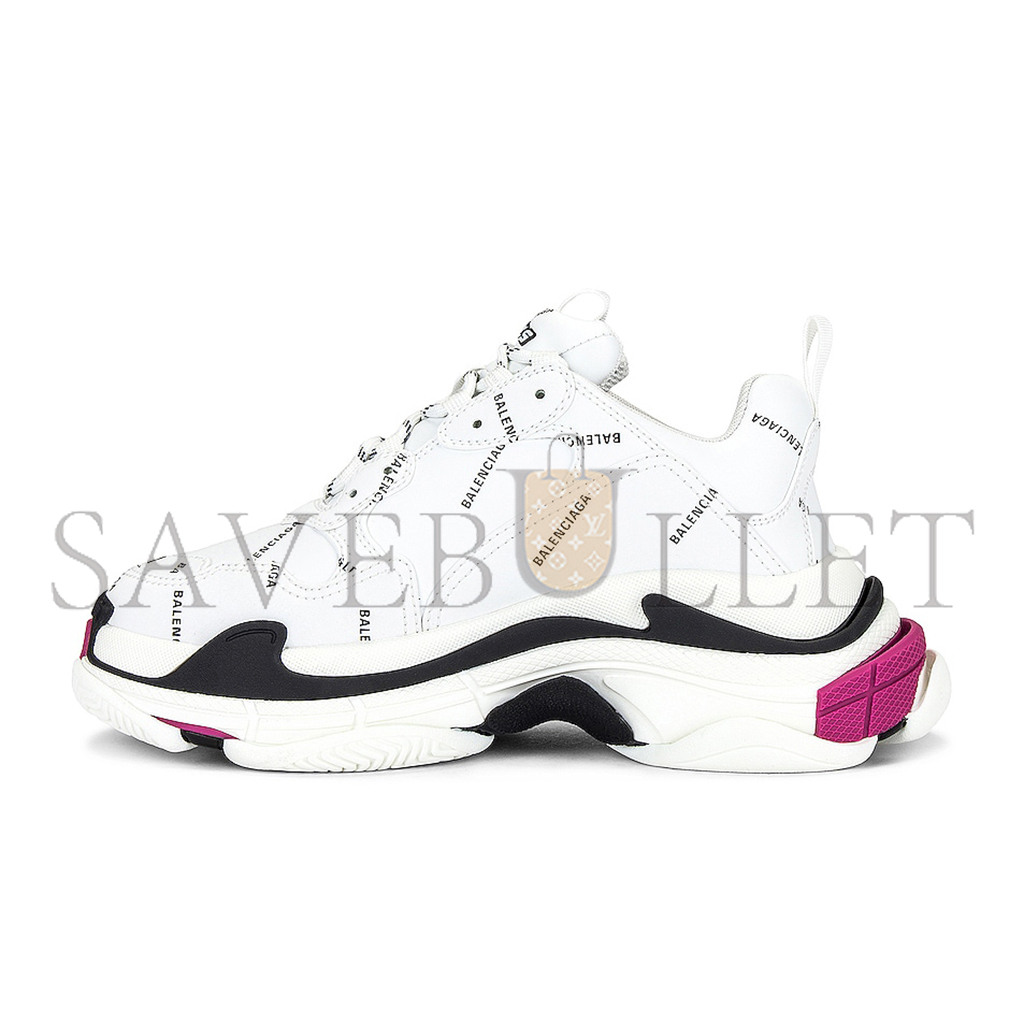 Ba*len*cia*ga triple s faux leather sneakers 524039w2fa49155