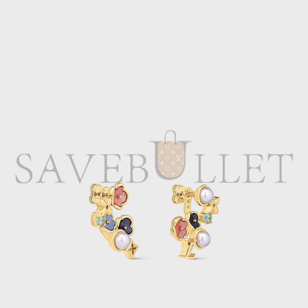 l**is V*t*n lv botanica earrings m01642