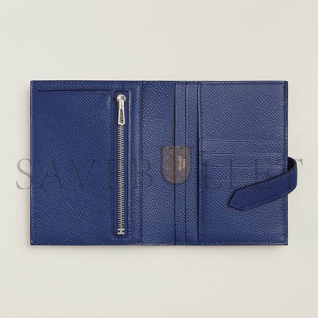 H**mes bearn compact wallet h039790ck73 (12*9.5*0.4cm)