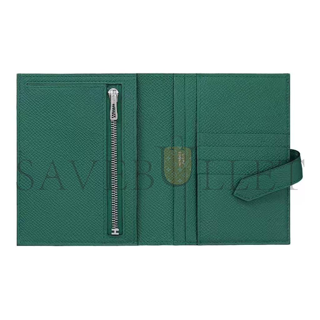 H**mes bearn compact wallet h039790ckz6 (12*9.5*0.4cm)