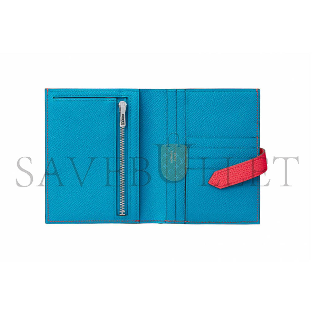 H**mes bearn compact wallet h039790ck16 (12*9.5*0.4cm)