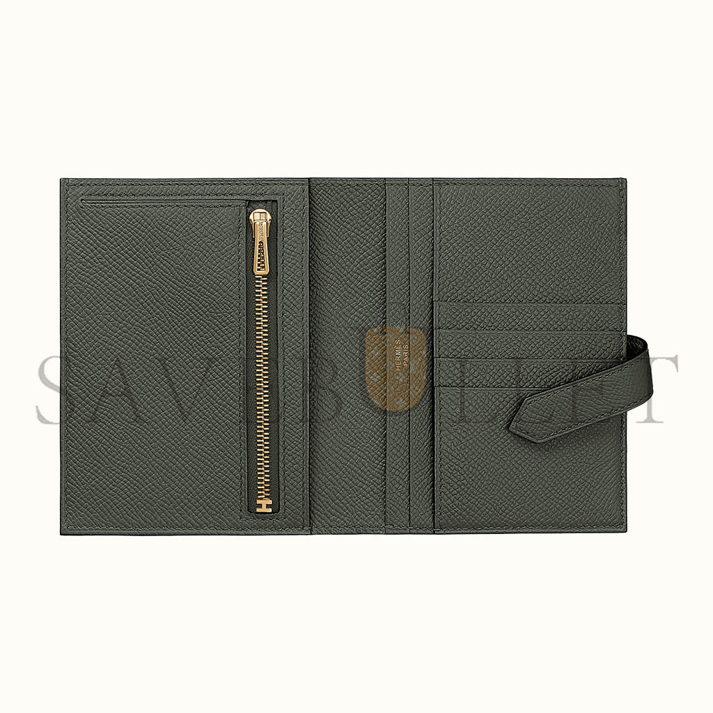 H**mes bearn compact wallet h039790ccc6 (12*9.5*0.4cm)