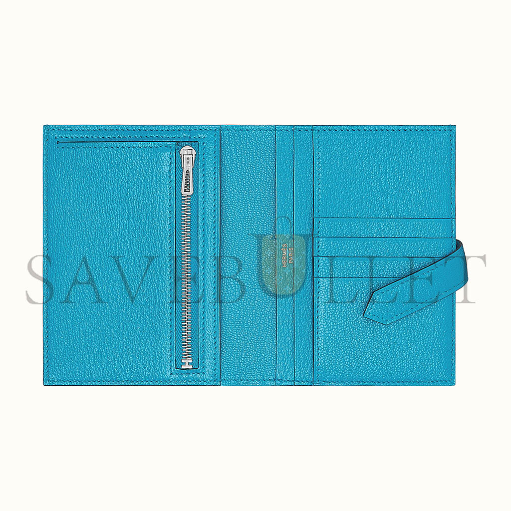 H**mes bearn compact wallet h039789ck0f (12*9.5*0.4cm)