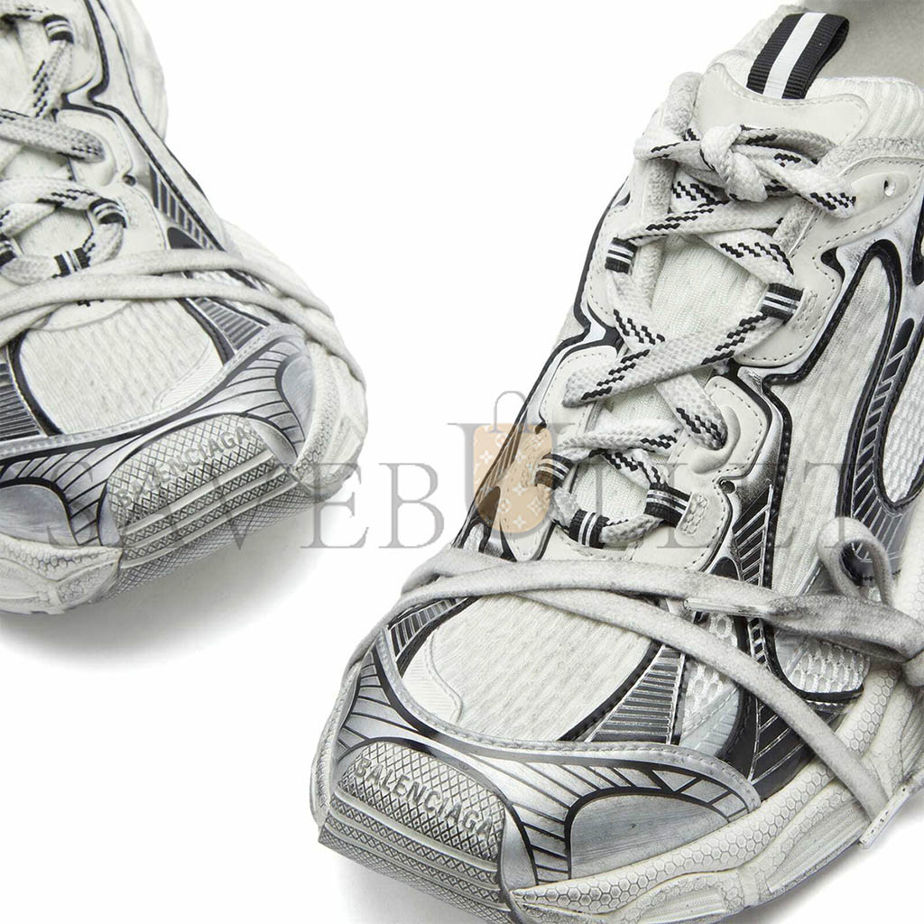BAL*NC*AGA MEN'S 3XL SNEAKERS IN EGGSHELL BLACK 734731W3XL49710