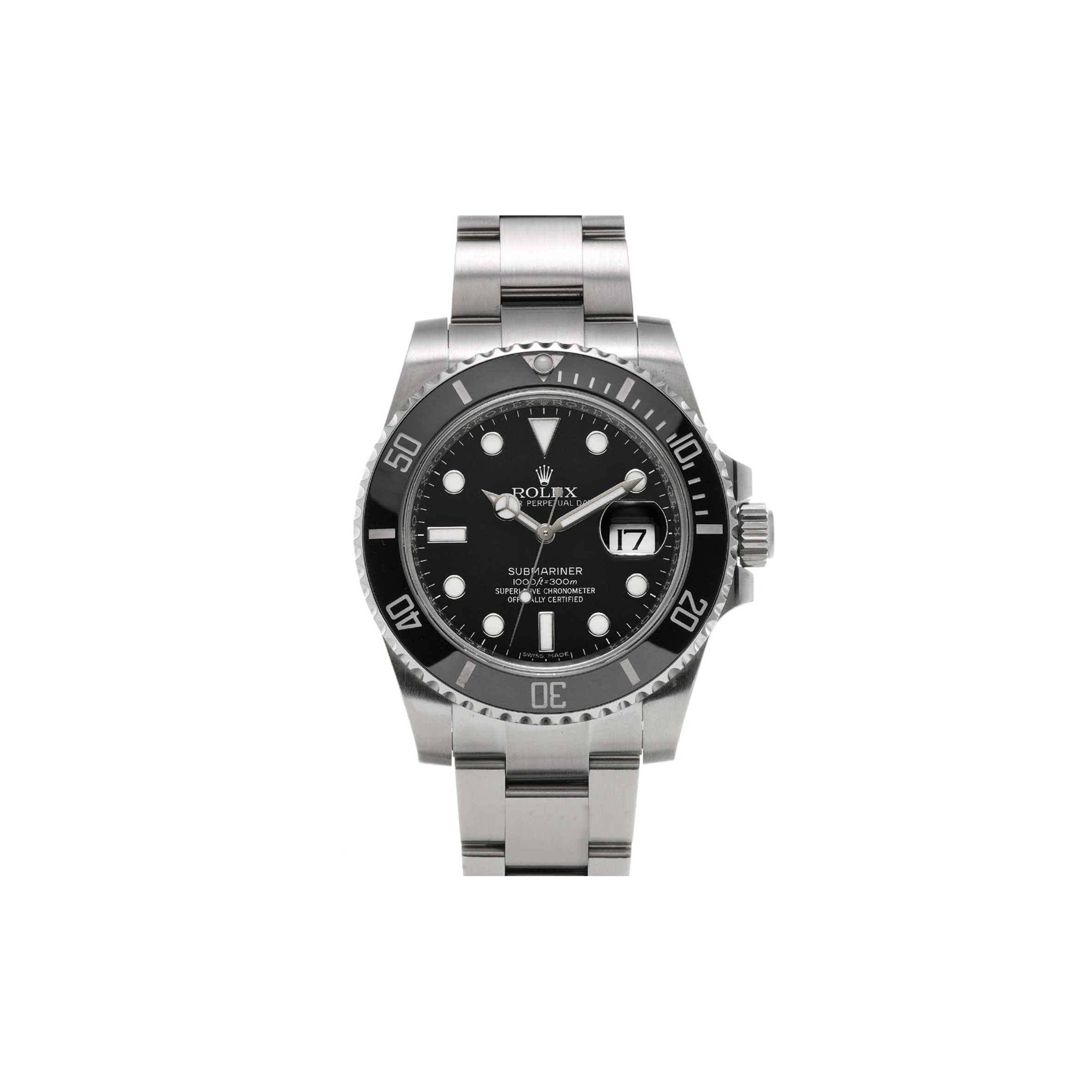 RO*EX SUBMARINER 40MM WATCH 116610LN