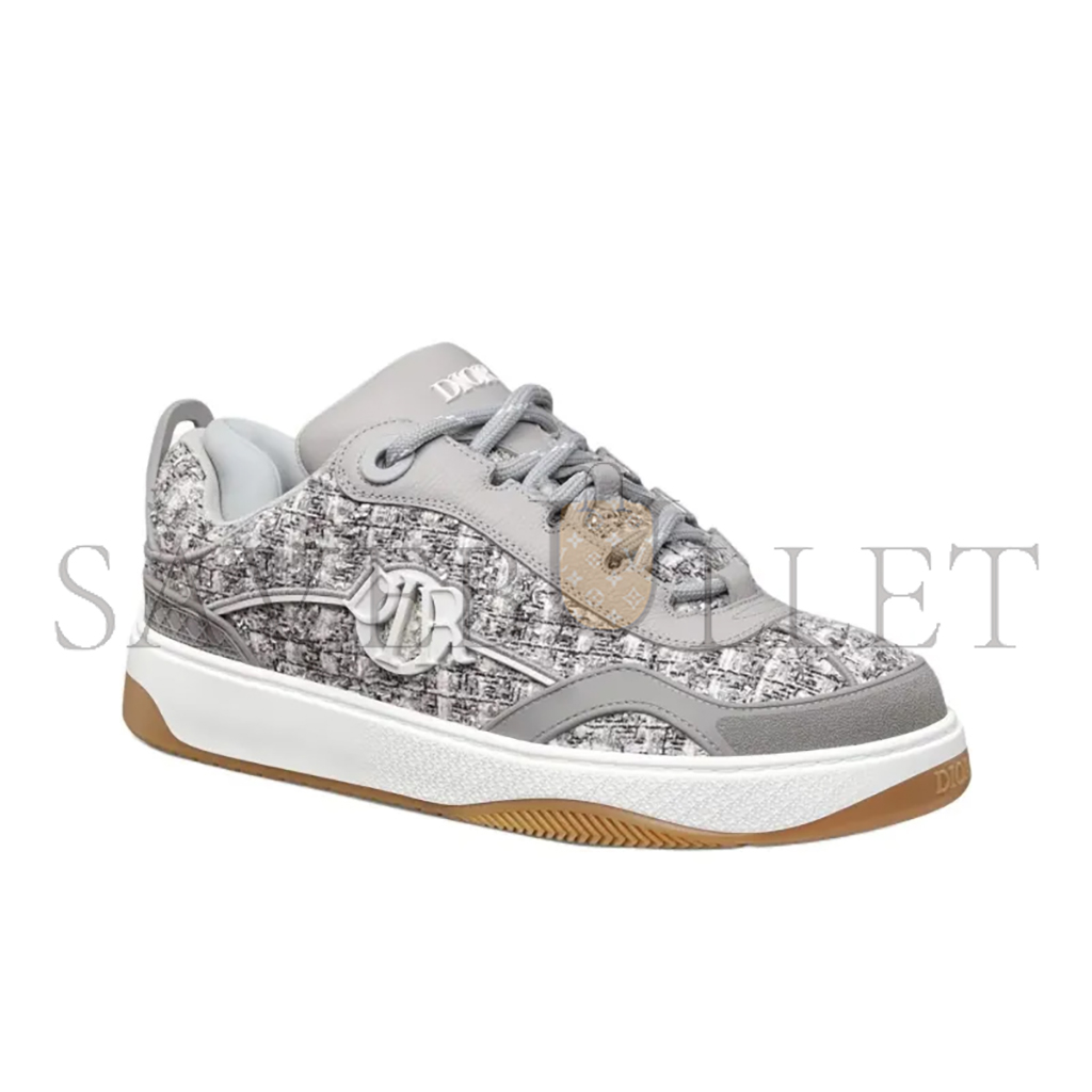 D*or b9s skater tweed silver-tone numbered 3sn307zzx_h876