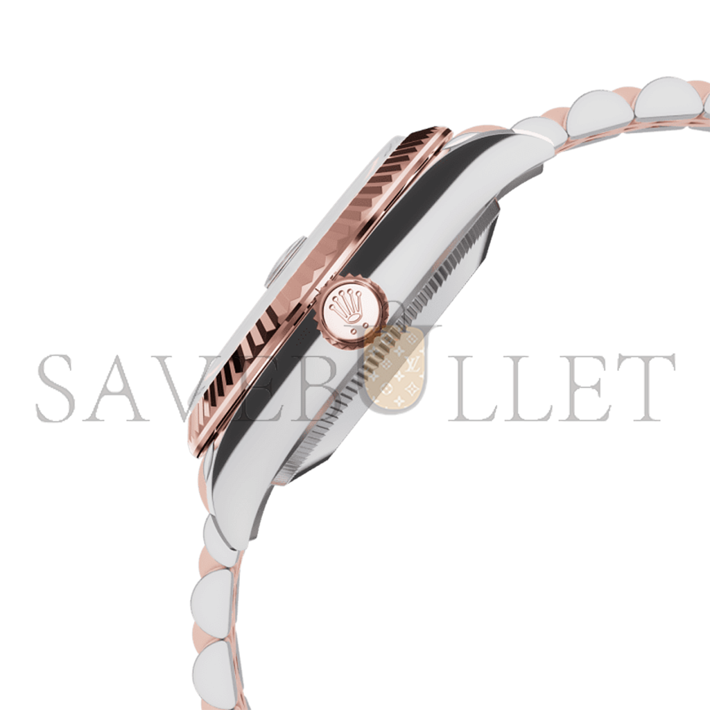 RO*EX DATEJUST 31 OYSTER, 31 MM, OYSTERSTEEL AND EVEROSE GOLD WATCH 278271