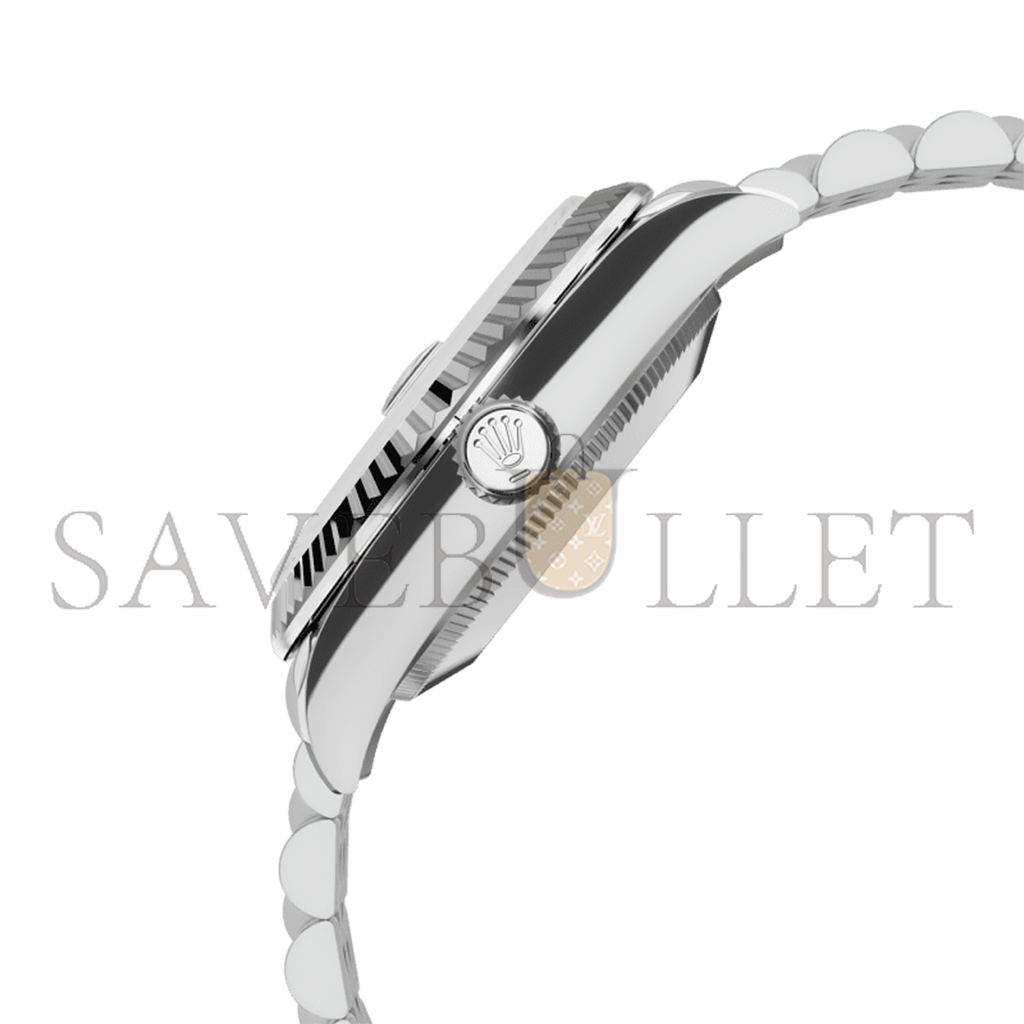 RO*EX DATEJUST 31 OYSTER, 31 MM, OYSTERSTEEL AND WHITE GOLD WATCH 278274