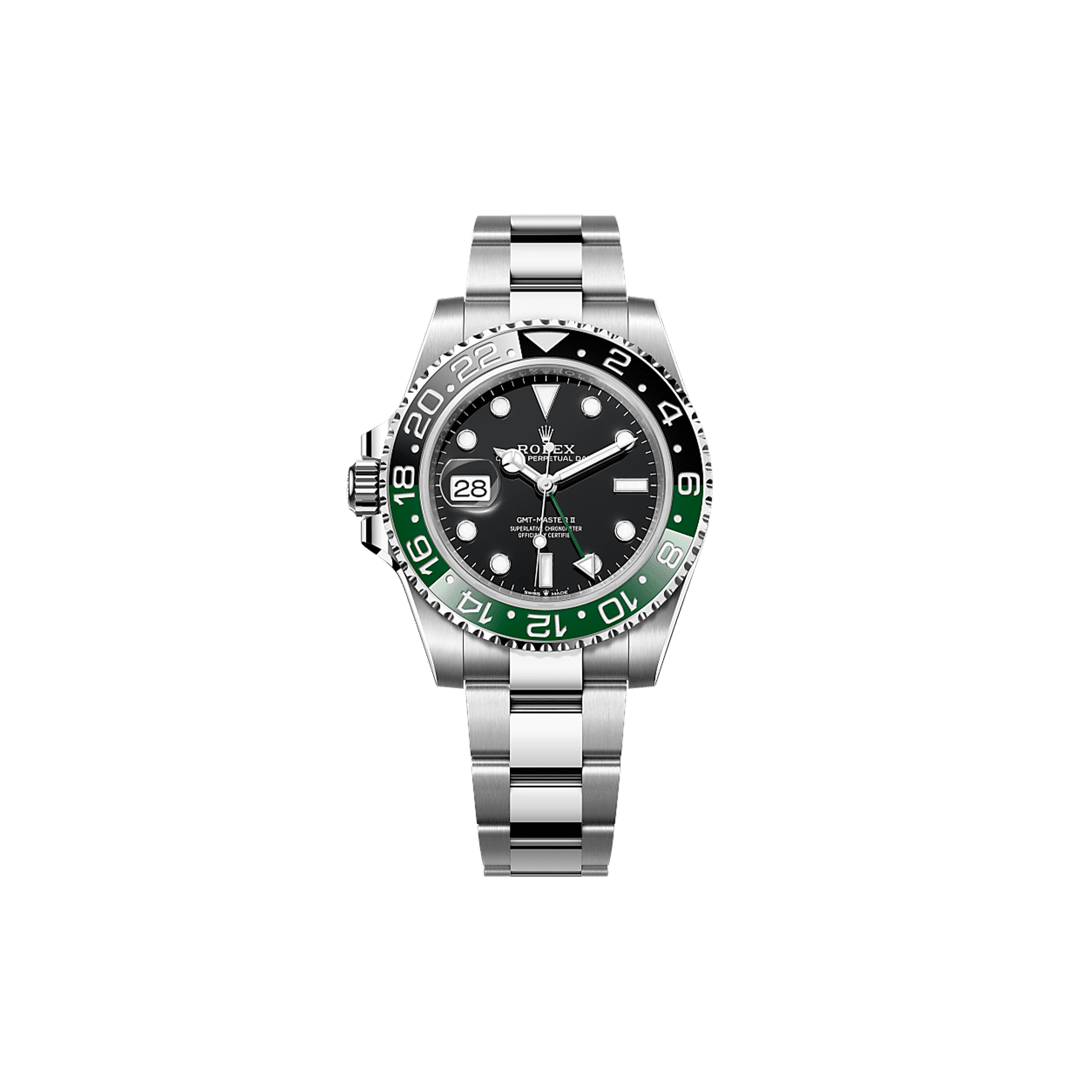 RO*EX GMT-MASTER II OYSTER, 40 MM, OYSTERSTEEL WATCH 126720VTNR