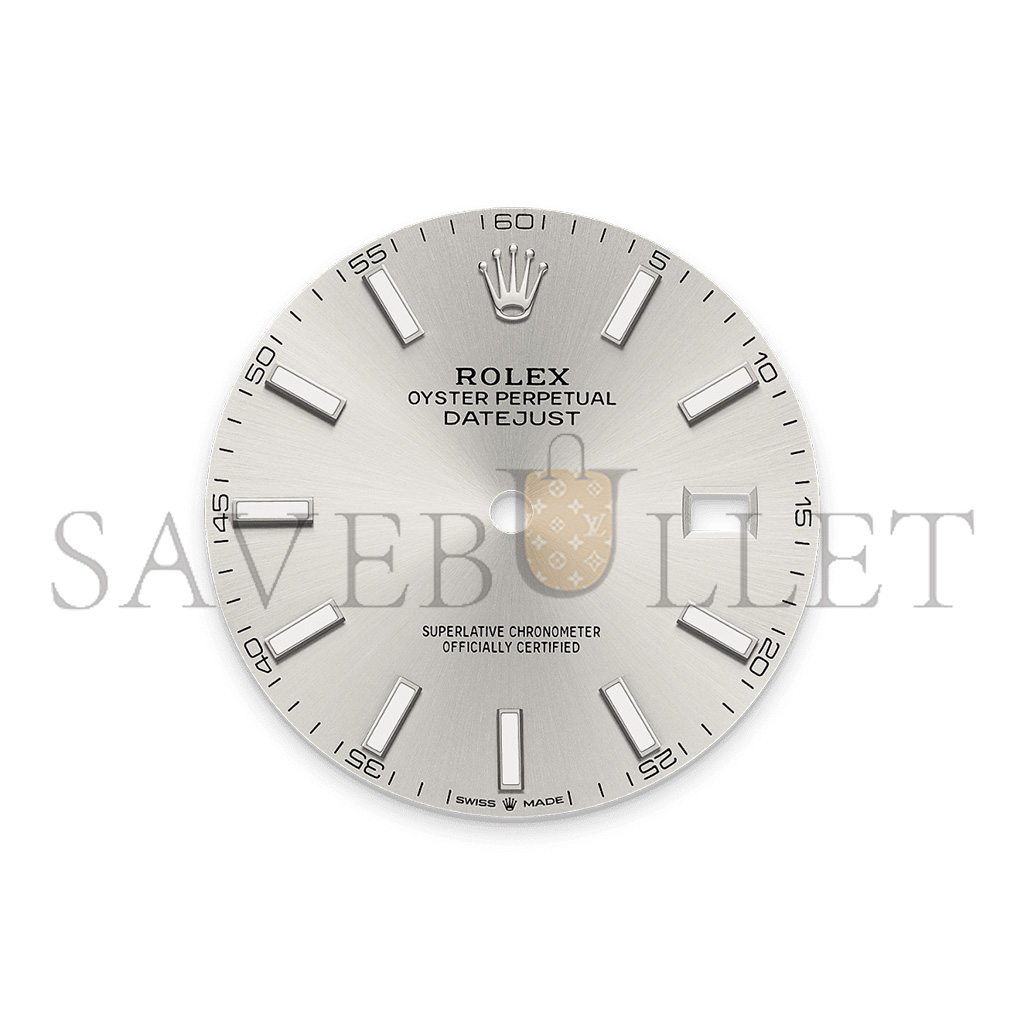 RO*EX DATEJUST 41 OYSTER, 41 MM, OYSTERSTEEL AND WHITE GOLD WATCH 126334-0004