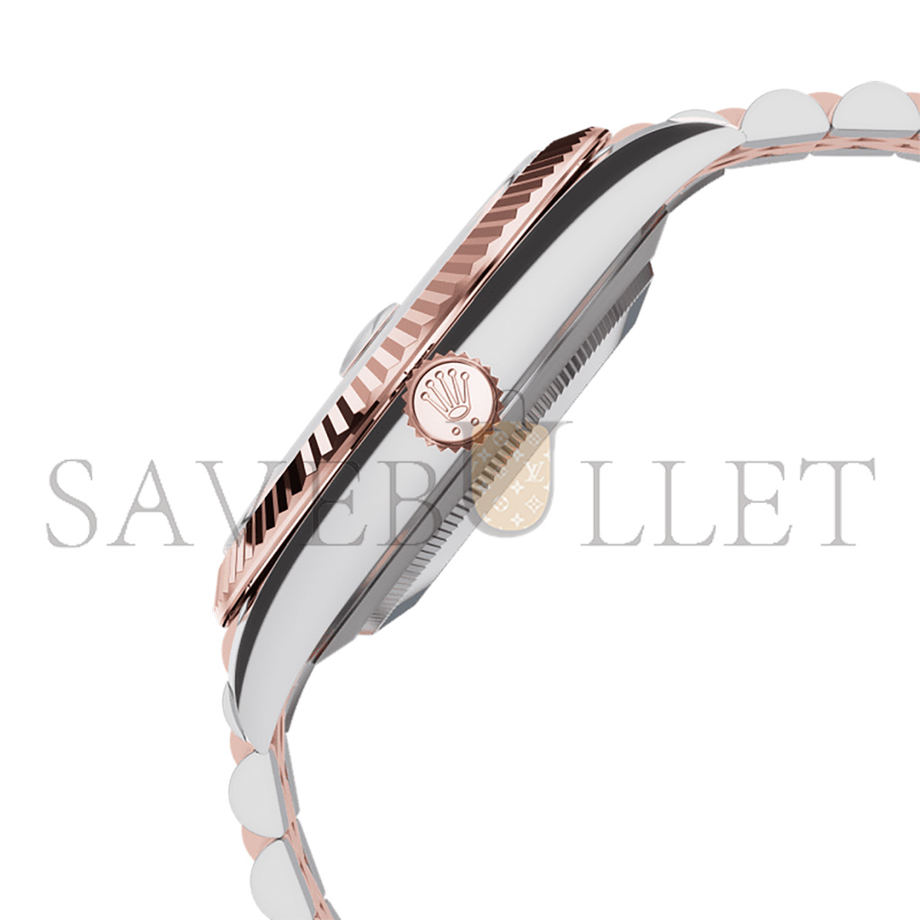 RO*EX DATEJUST 41 OYSTER, 41 MM, OYSTERSTEEL AND EVEROSE GOLD WATCH 126331-0008