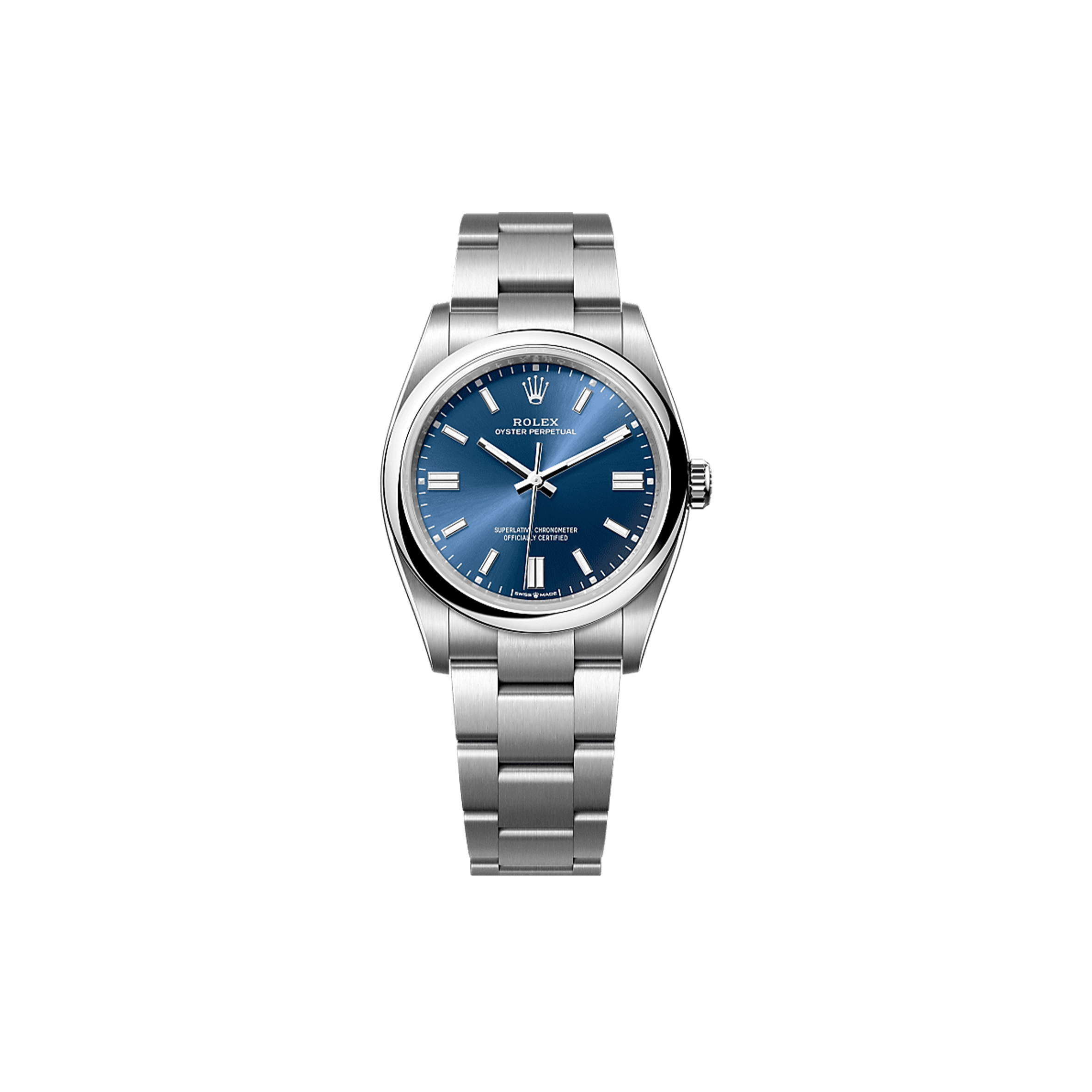 RO*EX OYSTER PERPETUAL 36 OYSTER, 36 MM, OYSTERSTEEL WATCH 126000-0003