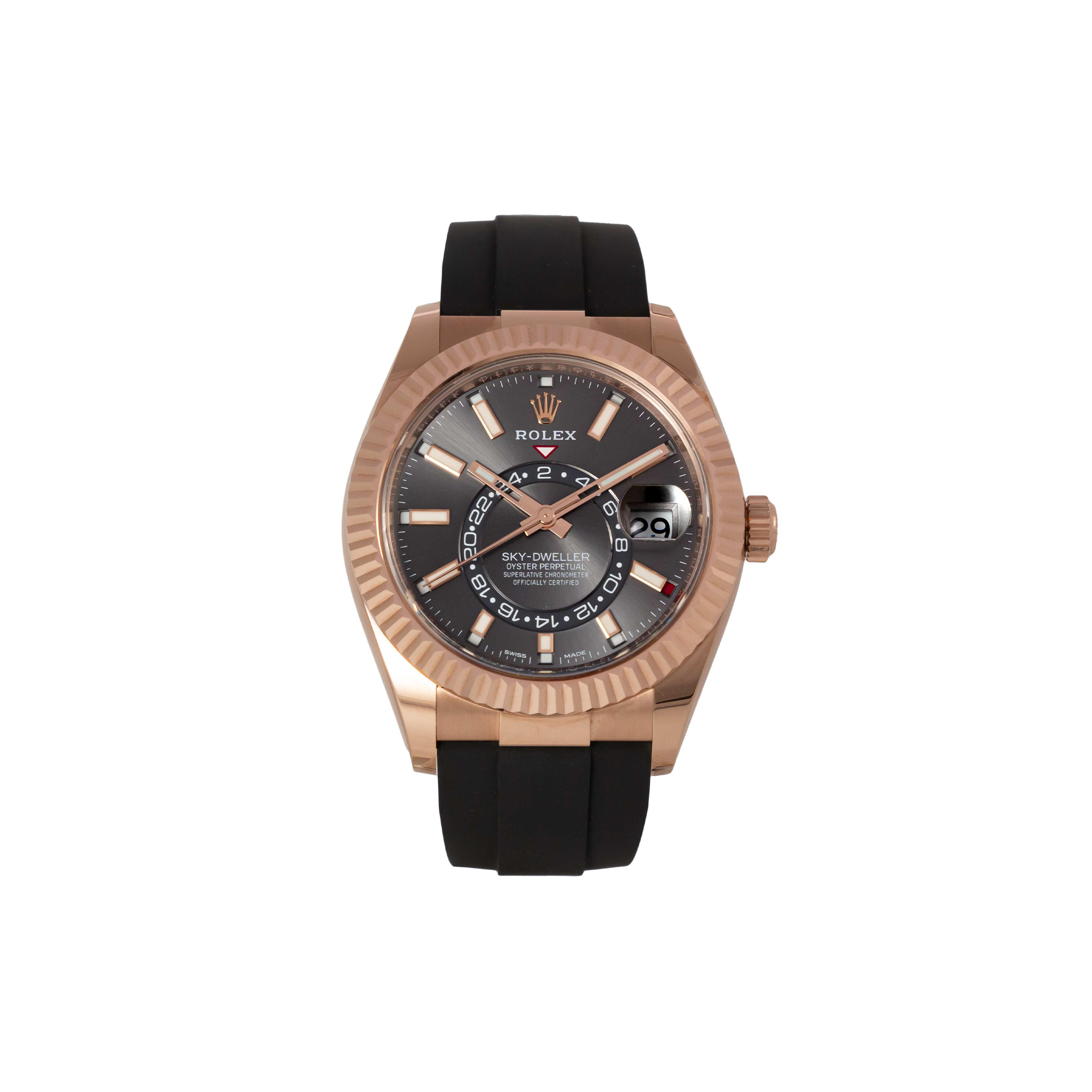 RO*EX SKY-DWELLER 42MM WATCH 326235