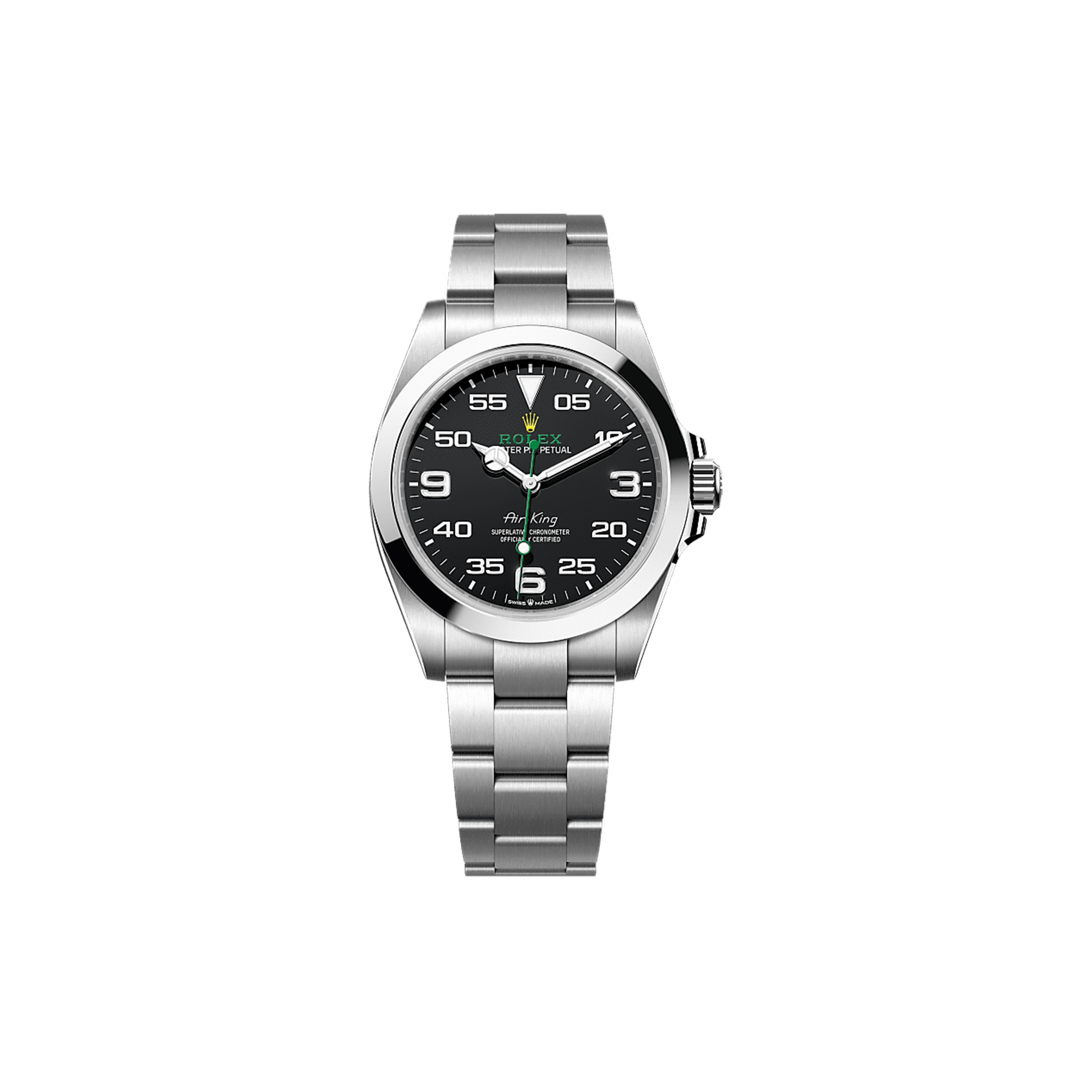 RO*EX AIR-KING OYSTER, 40 MM, OYSTERSTEEL WATCH 126900-0001