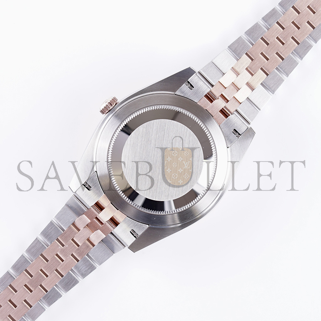 RO*EX DATEJUST SIL*VER DIAL WATCH 126331-0018