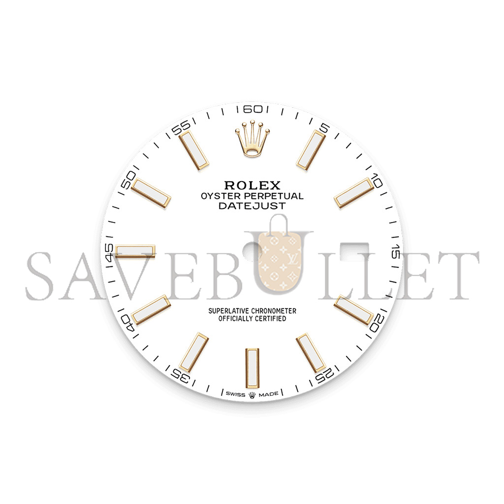 RO*EX DATEJUST 41 OYSTER, 41 MM, OYSTERSTEEL AND YELLOW GOLD WATCH 126333-0016