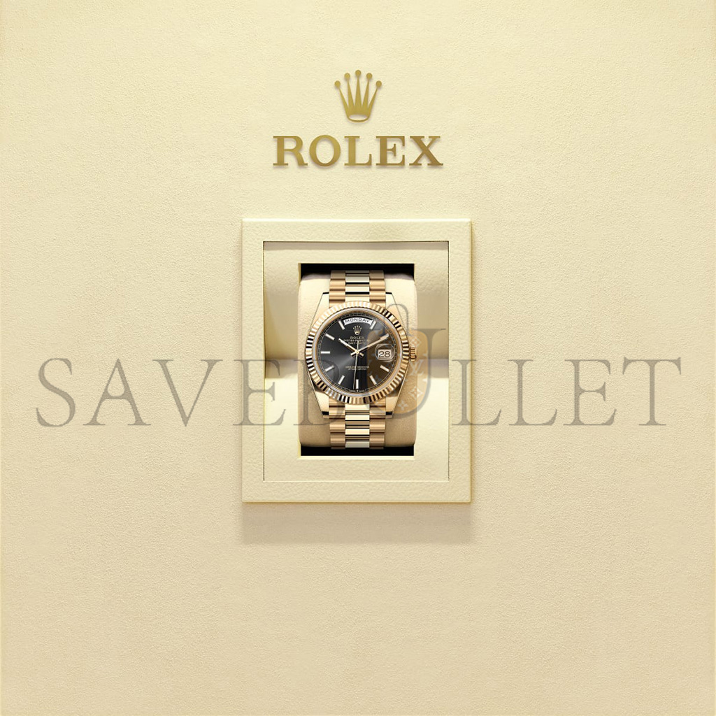 RO*EX DAY-DATE 40 OYSTER, 40 MM, YELLOW GOLD WATCH 228238-0067