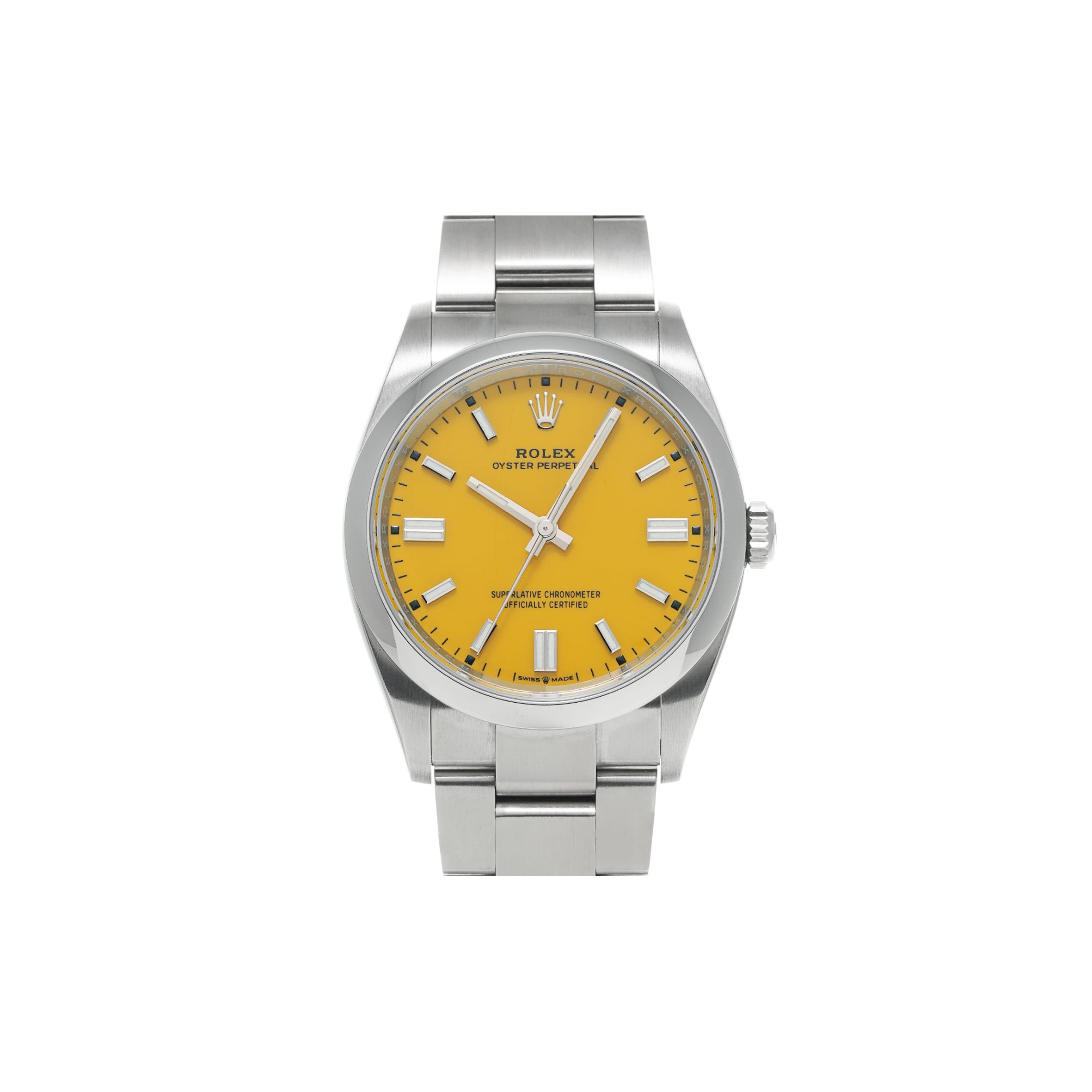 RO*EX OYSTER PERPETUAL 36MM WATCH 126000